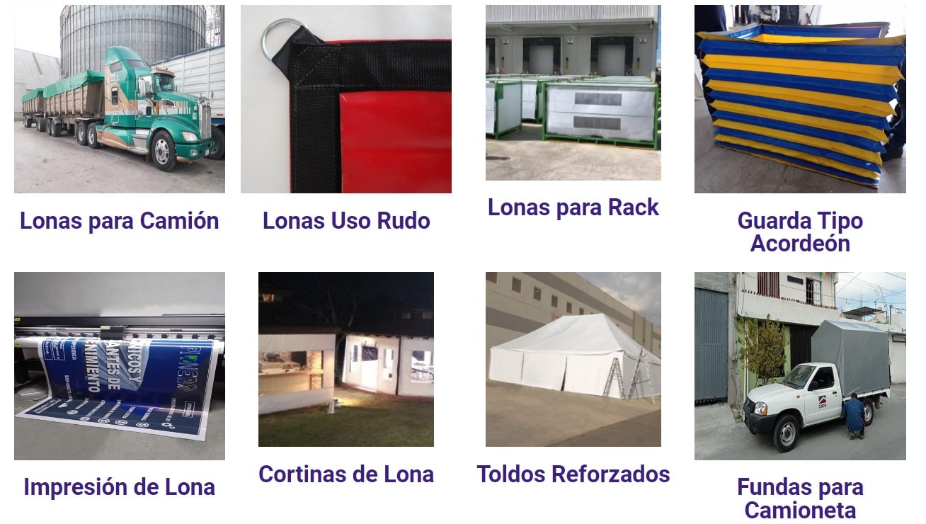 Productos y servicios de Venta de Lonas